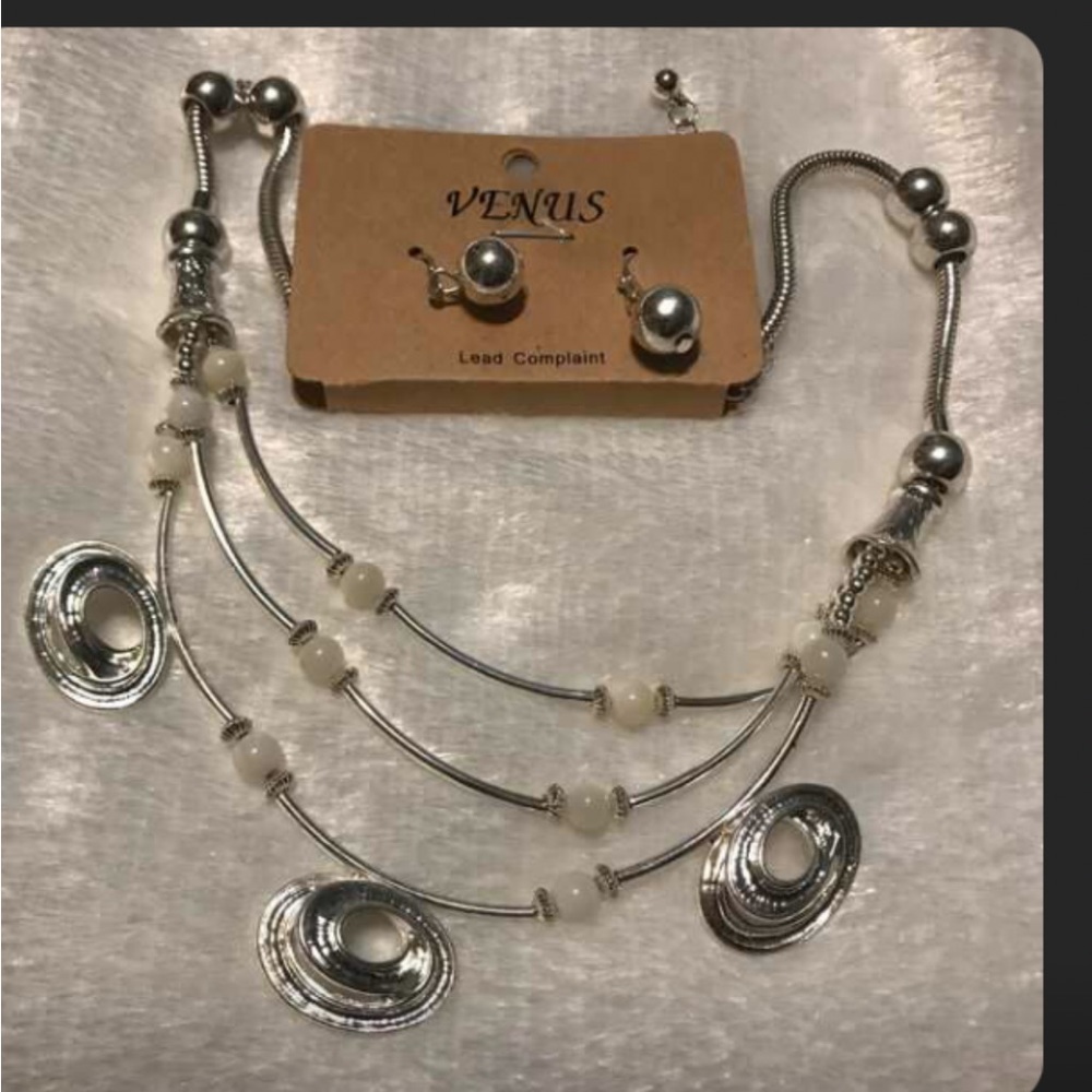 Necklace with Matching Earrings NWT